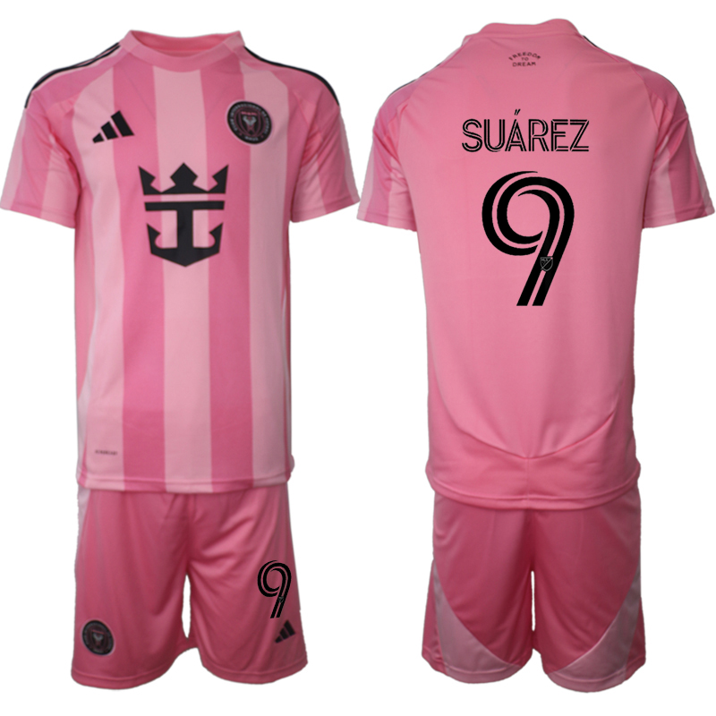 Men 2025-2026 Club Inter Milan CF home Pink #9 Soccer Jersey->inter milan jersey->Soccer Club Jersey